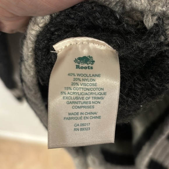 Roots wool blend knit cabin cardigan - Picture 11 of 13